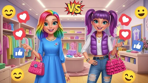 Cute Doll Dress Up Girls Game ডাউনলোড করুন – ফ্যাশন গেম - Screenshot 23