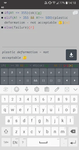 Scriptorium Tech Calculator ডাউনলোড করুন – স্প্রেডশিট ক্যালকুলেটর - Screenshot 8