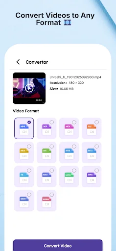 Video Compressor – MB to KB ডাউনলোড করুন – দ্রুত ভিডিও সাইজ কমান - Screenshot 4
