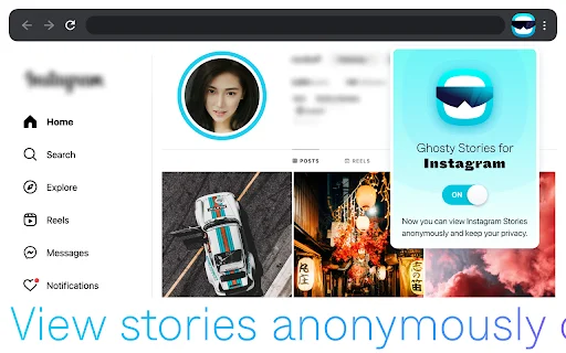 Ghosty Stories for Instagram – অগোচরে স্টোরি দেখুন ও ডাউনলোড করুন - Screenshot 2