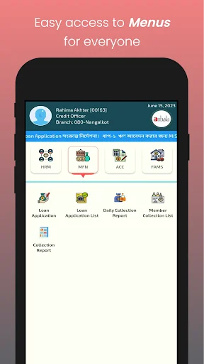 Microfin Plus ডাউনলোড করুন – সেরা মাইক্রোক্রেডিট ম্যানেজমেন্ট সলিউশন - Screenshot 6