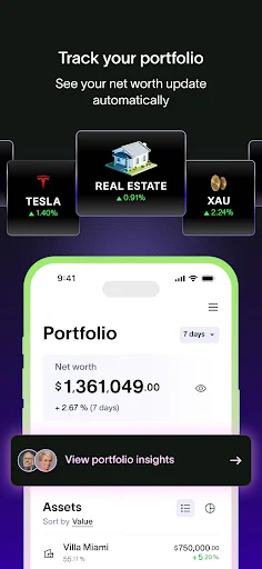 Richify : AI Wealth Tracker ডাউনলোড করুন – ব্যক্তিগত সম্পদ ট্র্যাকার - Screenshot 3