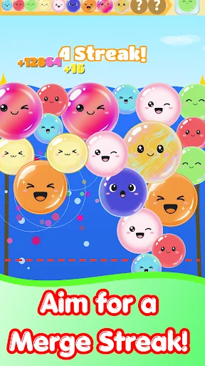 Bubble Float: Merge Puzzle ডাউনলোড করুন – সেরা ফিজিক্স পাজল গেম - Screenshot 1