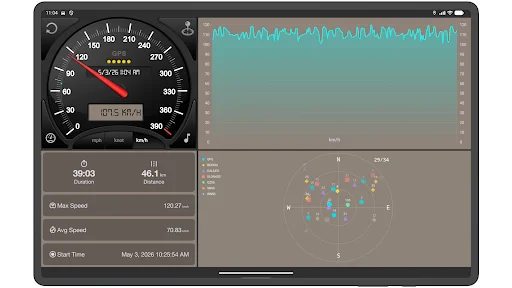 Speedometer GPS ডাউনলোড করুন – নিখুঁত গতি ট্র্যাকিং এবং নেভিগেশন - Screenshot 9