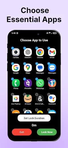 Dummy Phone ডাউনলোড করুন – স্ক্রিন টাইম কমানোর সেরা উপায় - Screenshot 1