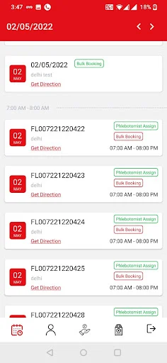 Flebo.in – Phlebotomist App ডাউনলোড করুন – দ্রুত স্যাম্পল কালেকশন - Screenshot 3