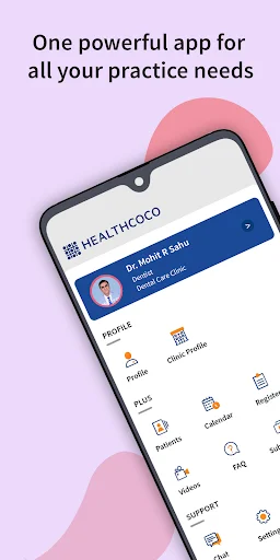 Healthcoco+ ডাউনলোড করুন – এআই ভিত্তিক প্র্যাকটিস ম্যানেজমেন্ট - Screenshot 1