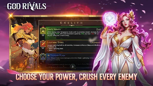 God Rivals: RPG Roguelike ডাউনলোড করুন – ডার্ক ফ্যান্টাসি অ্যাকশন গেম - Screenshot 15