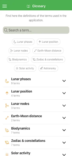 Lunar Calendar Moon Gardening ডাউনলোড করুন – প্রাকৃতিক বাগান করার সেরা অ্যাপ - Screenshot 5