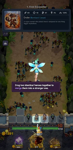 Mergard: Lucky Merge Defense ডাউনলোড করুন – সেরা স্ট্র্যাটেজি গেম - Screenshot 2