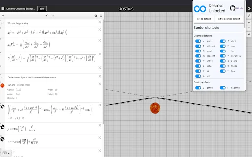 Desmos Unlocked ডাউনলোড করুন – গণিত এডিটর ও সিম্বল টুল - Screenshot 1