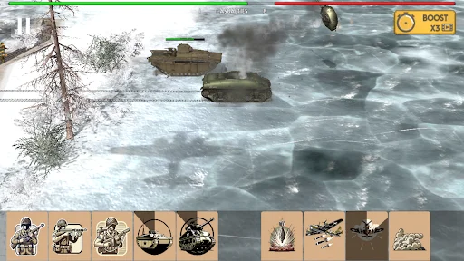 Trench Warfare WW2 Strategy ডাউনলোড করুন – সেরা যুদ্ধ কৌশল গেম - Screenshot 3