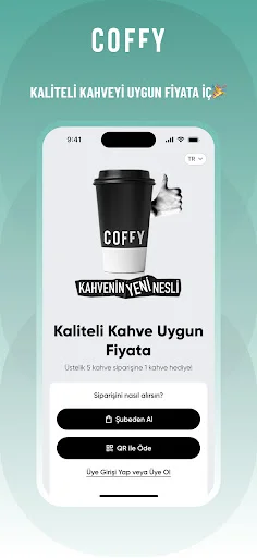 Coffy – Kahve Siparişi অ্যাপ ডাউনলোড করুন | কফি অর্ডার করুন সহজেই - Screenshot 6
