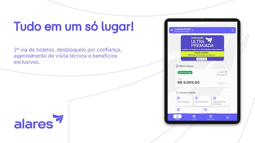 Alares Internet ডাউনলোড করুন – ইন্টারনেট ও বিল ম্যানেজমেন্ট অ্যাপ - Screenshot 6