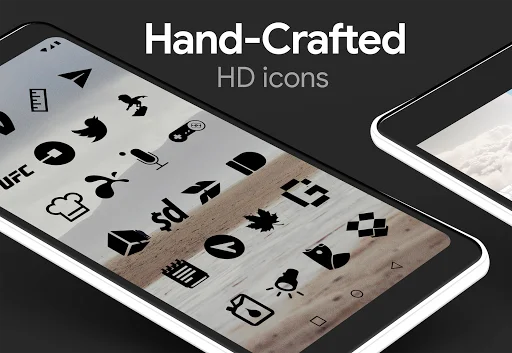 Flight Dark Icon Pack ডাউনলোড করুন – সেরা মিনিমালিস্ট ডার্ক থিম - Screenshot 10