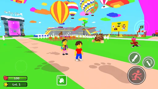 Obby Memes: Grow Fruits ডাউনলোড করুন – সেরা মেমে অ্যাডভেঞ্চার গেম - Screenshot 1