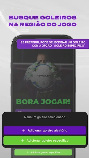 Goleiro de Aluguel ডাউনলোড করুন – আপনার ফুটবল খেলাকে আরও পেশাদার করুন - Screenshot 4