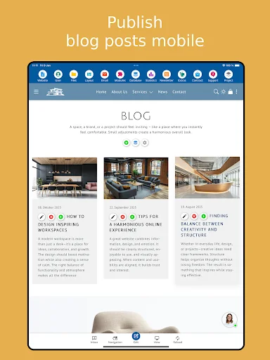 Website Builder – bluetronix ডাউনলোড করুন – কোডিং ছাড়াই প্রফেশনাল ওয়েবসাইট - Screenshot 12