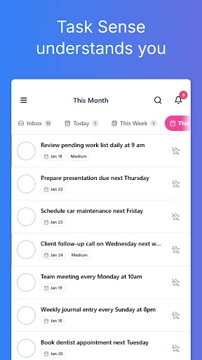 Task Sense ডাউনলোড করুন – আপনার কাজগুলো গুছিয়ে নিন দ্রুত - Screenshot 7