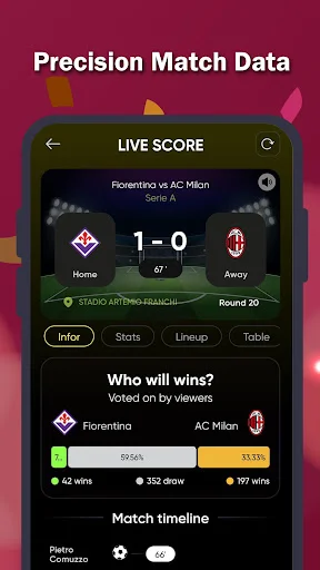 LiveScore ডাউনলোড করুন – দ্রুত ফুটবল স্কোর ও আপডেট পান - Screenshot 6