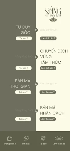 Sống Sáng Suốt ডাউনলোড করুন – সেরা লাইফস্টাইল টুলস অ্যাপ - Screenshot 2