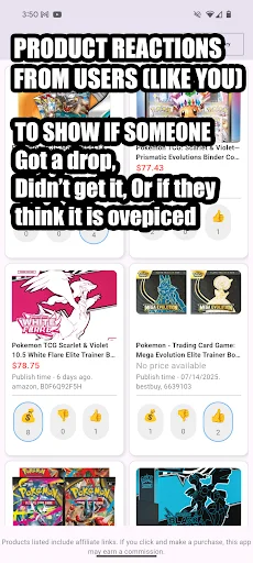 PokeRestock ডাউনলোড করুন – ইন স্টক অ্যালার্ট এবং শপিং আপডেট - Screenshot 5
