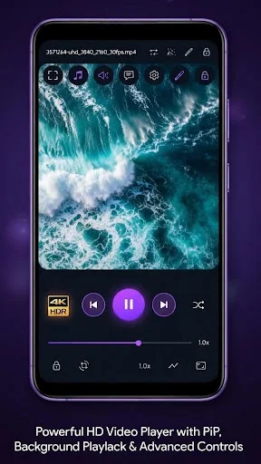 HD Player: All Format HD ডাউনলোড করুন – সেরা ভিডিও প্লেয়ার - Screenshot 2