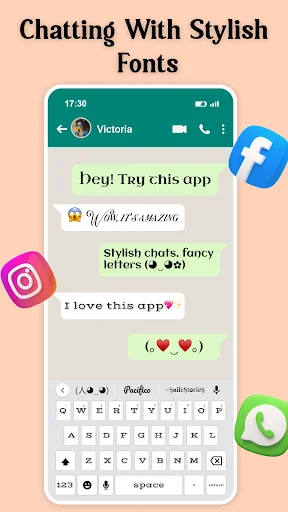 Stylish Text & Keyboard Themes ডাউনলোড করুন – স্টাইলিশ ফন্ট ও থিম - Screenshot 11