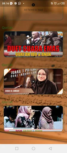 Qoriah Putri Internasional ডাউনলোড করুন – সেরা কোরআন তেলাওয়াত - Screenshot 23