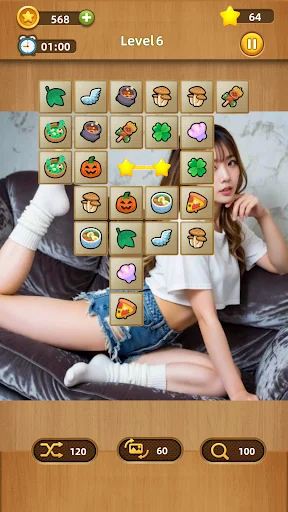 Sexy Shisen Sho Girls: Mahjong ডাউনলোড করুন – সেরা পাজল গেম - Screenshot 7
