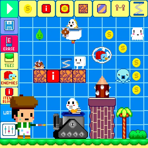 Sam’s Level Maker ডাউনলোড করুন – সেরা প্ল্যাটফর্মার গেম মেকার