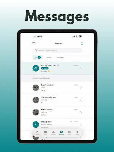 ProGigFinder ডাউনলোড করুন – ফ্রিল্যান্স কাজ ও চাকরির সেরা প্ল্যাটফর্ম - Screenshot 15