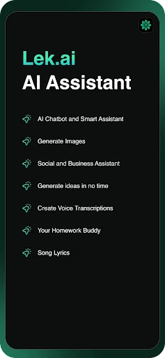 Lek: AI Writing Assistant ডাউনলোড করুন – সেরা কন্টেন্ট রাইটিং টুল - Screenshot 7