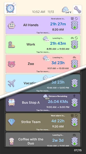 Early Bird: Smart Travel Alarm ডাউনলোড করুন – লাইভ ট্রাফিক অ্যালার্ম - Screenshot 1