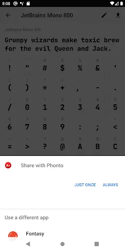 Fontasy – Google Fonts ব্রাউজার ডাউনলোড করুন – সেরা ফন্ট টুলস - Screenshot 5