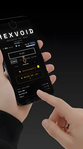 HEXVOID ডাউনলোড করুন – দ্রুতগতির আর্কেড গেম এবং লিডারবোর্ড চ্যালেঞ্জ - Screenshot 2