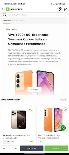PlayPhone ডাউনলোড করুন – সেরা স্মার্টফোন পাইকারি ও খুচরা কেনাকাটা - Screenshot 7