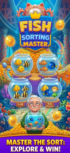 Fish Sorting Master 3D ডাউনলোড করুন – সেরা পাজল গেম - Screenshot 1