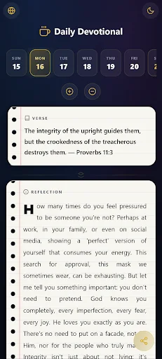 Daily Devotional অ্যাপ ডাউনলোড করুন – বাইবেল ভার্স ও প্রার্থনা - Screenshot 2