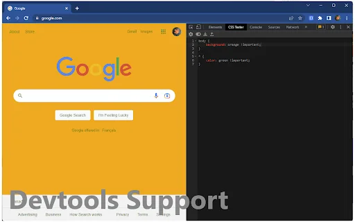 Live CSS Tester ডাউনলোড করুন – ওয়েবে CSS টেস্ট করার টুল - Screenshot 3