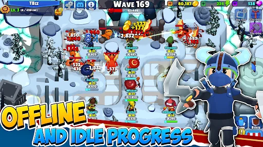 Idle Hero TD Tower Defense RPG ডাউনলোড করুন – সেরা স্ট্র্যাটেজি গেম - Screenshot 4
