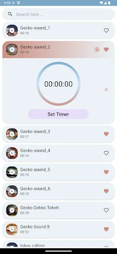 Gecko Sounds ডাউনলোড করুন – সেরা গেকো সাউন্ড ক্লিপস এখন বিনামূল্যে - Screenshot 6