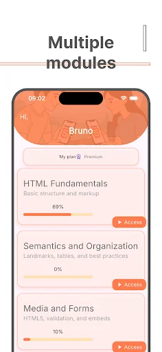 Learning HTML ডাউনলোড করুন – বেসিক থেকে অ্যাডভান্সড শিখুন - Screenshot 2