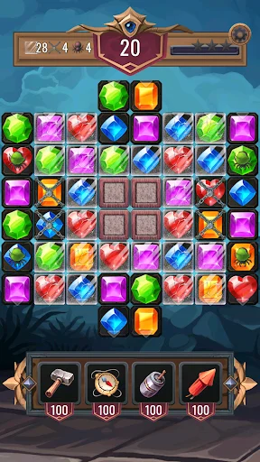 Diamond Dungeon Match 3 Games ডাউনলোড করুন – সেরা পাজল গেম - Screenshot 9