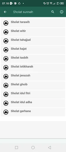 Panduan Sholat Sunnah Lengkap ডাউনলোড করুন – সেরা সুন্নাহ গাইড - Screenshot 1