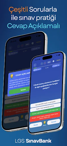 LGS SınavBank 2026 ডাউনলোড করুন – সেরা পরীক্ষার প্রস্তুতি অ্যাপ - Screenshot 2