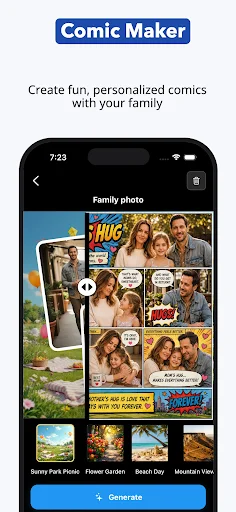 Family Pictures – AI Solution ডাউনলোড করুন – এআই পোট্রেট তৈরি করুন - Screenshot 4