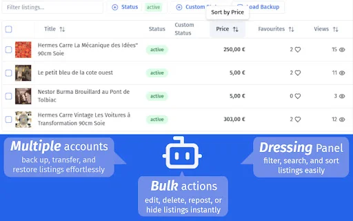 Dotb ডাউনলোড করুন – Vinted বিক্রয় বৃদ্ধির সেরা টুল - Screenshot 3