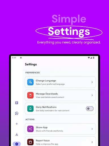 Reels Downloader ডাউনলোড করুন – দ্রুত এবং সহজ ভিডিও সেভার - Screenshot 20