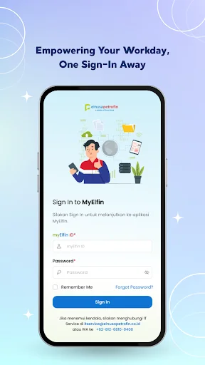 MyElfin ডাউনলোড করুন – এলনুসা পেট্রোফিনের অফিসিয়াল প্রোডাক্টিভিটি অ্যাপ - Screenshot 1